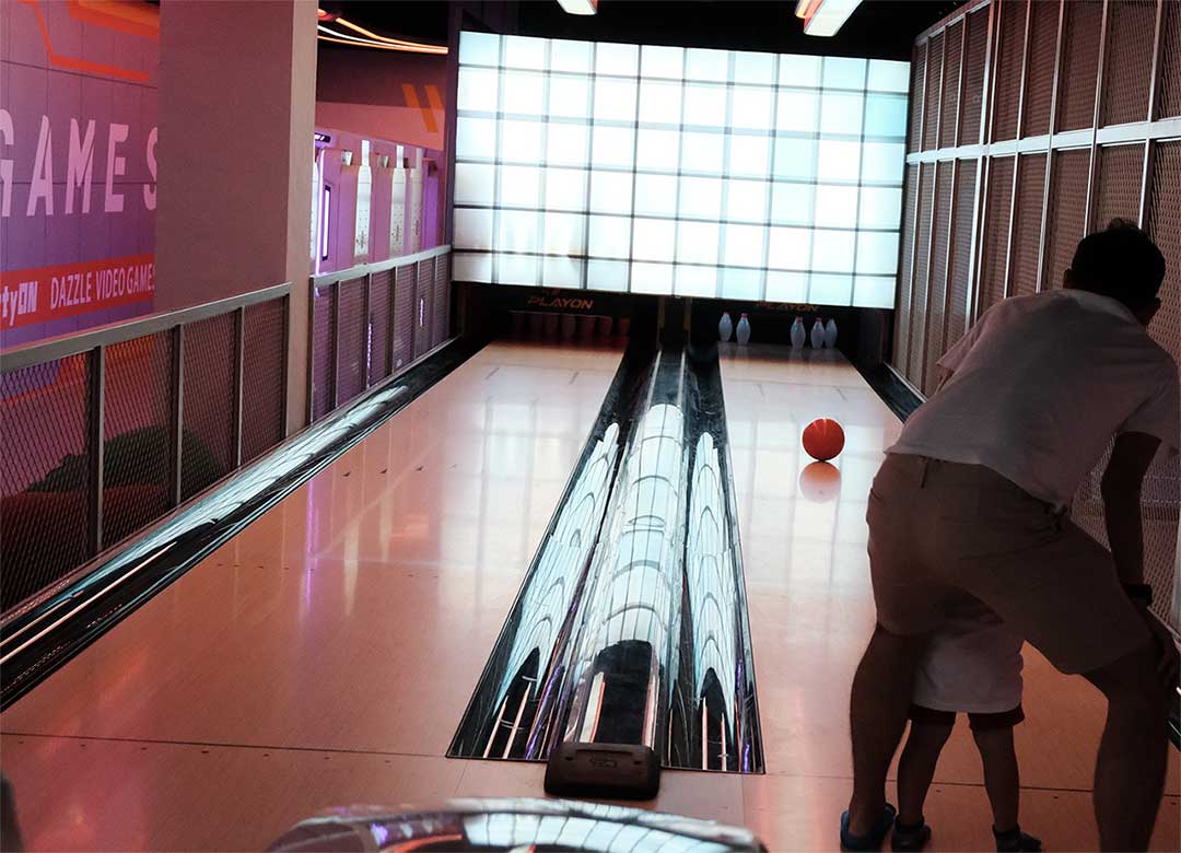 bowling at playon park
